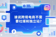 谁说跨境电商不需要社媒和独立站？2025 跨境数字营销铁三角揭秘​