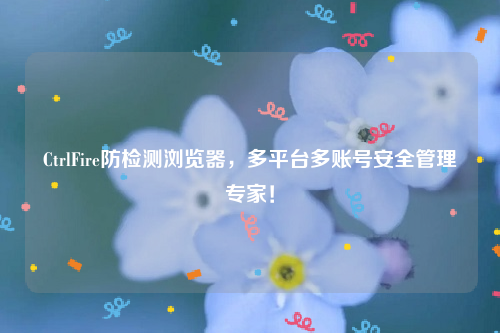 CtrlFire防检测浏览器，多平台多账号安全管理专家！